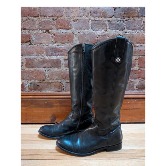 Frye Leather Riding Boots - Picture 2 of 9